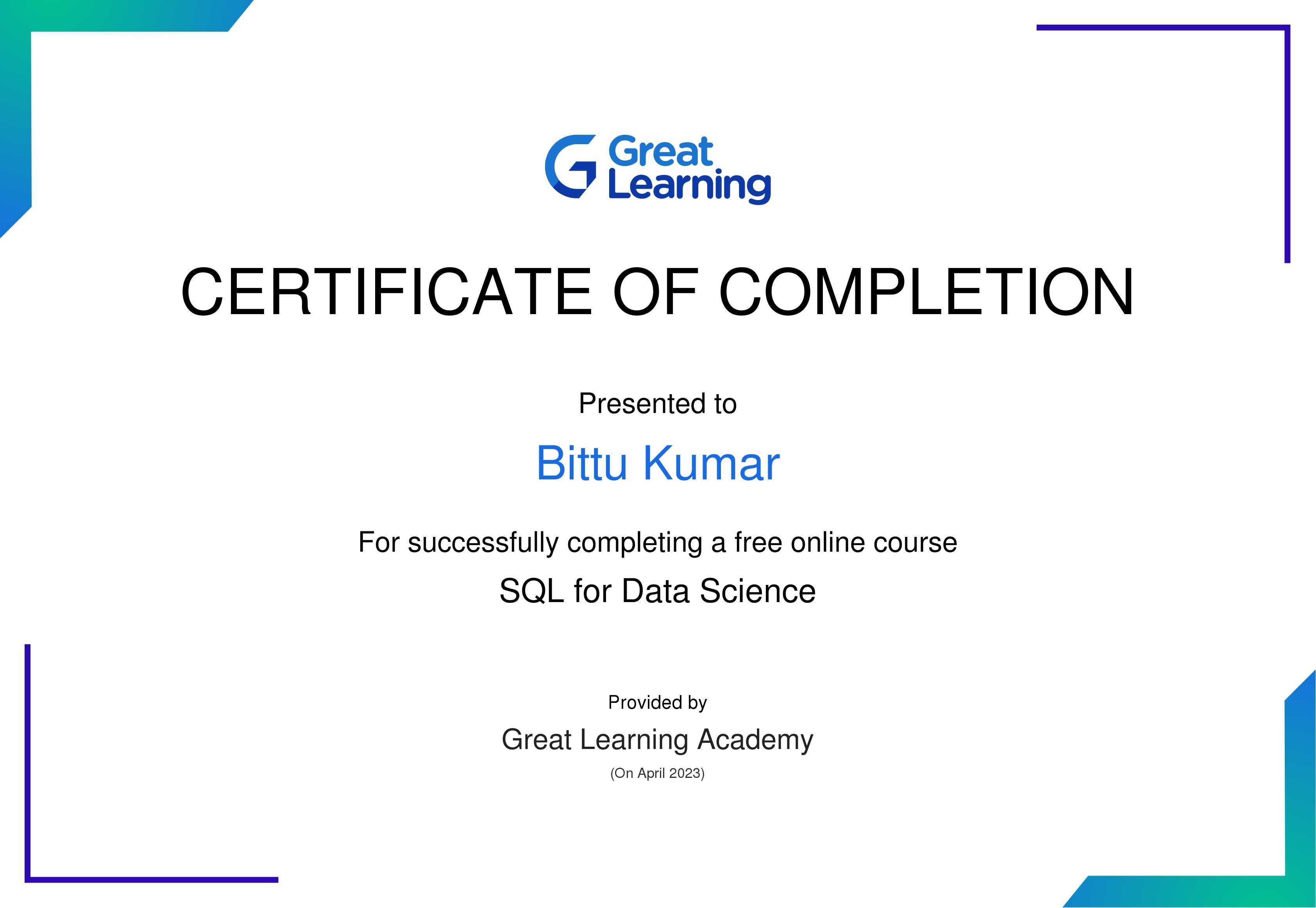 Bittu Kumar - Immediate Joiner | Open to opportunities in MIS, Data ...